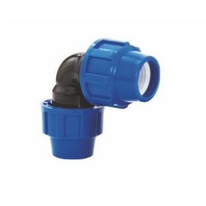 KPE könyök idom - műanyag