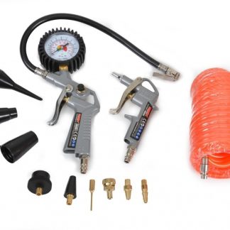 Hecht 002026 kompresszor tartozék - Pisztoly, adapter és 5 m tömlő