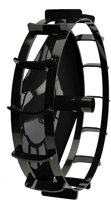 Hecht 007104 két darab vas járókerék Hecht 7100 benzinmotoros rotációs kapához