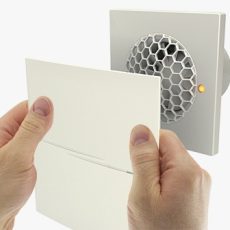 Zajcsökkentett ventilátor