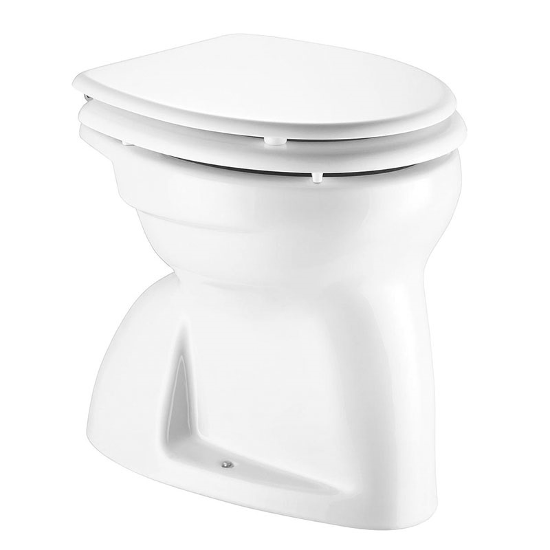 Alföldi Bázis 7094 R1 01 álló wc csésze alsó kiömléssel és mély öblítéssel Clean Flush