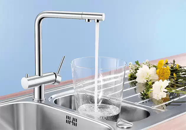 Blanco FONTAS II vízszűrős konyhai álló mosogató csaptelep króm HD - 523128 - Image 2