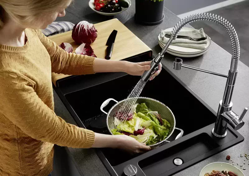 Blanco CATRIS-S króm HD flexibilis csöves konyhai álló mosogató csaptelep – 521476 - Image 2