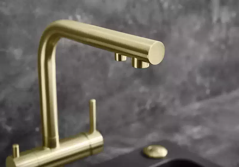 Blanco FONTAS-S II vízszűrős kihúzhatófejes konyhai álló mosogató csaptelep satin dark steel HD - 527737 - Image 6