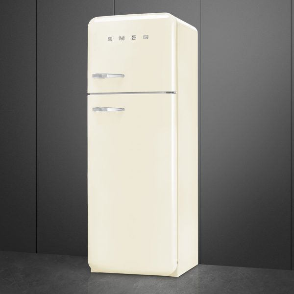 SMEG KOMBINÁLT HŰTŐ ÉS FAGYASZTÓ, 60,1x172 cm, jobb oldali pántok, bézs - FAB30RCR5 - Image 6