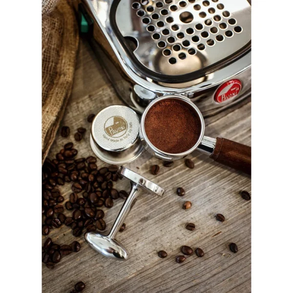 La Pavoni Lever Europiccola profi kávéfőző inox, fekete kiegészítőkkel - LPLELQ01EU - Image 2