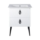 TMP KEOPS álló fürdőszobabútor - CeraStyle BLUE 70 - 42200 mosdóval - 70 x 47 cm