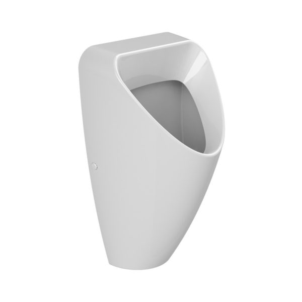 CeraStyle CITY - PISZOÁR - porcelán - HÁTSÓ vízbekötésű - szifonnal - 55 cm x 32 cm - 005800-p