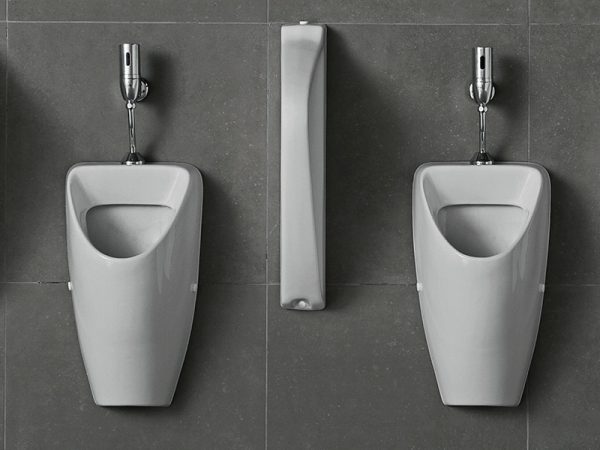 CeraStyle CITY - PISZOÁR - porcelán - HÁTSÓ vízbekötésű - szifonnal - 55 cm x 32 cm - 005800-p - Image 2