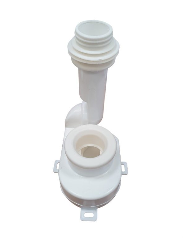 CeraStyle CITY - PISZOÁR - porcelán - FELSŐ vízbekötésű - szifonnal - 55 cm x 32 cm - Image 5