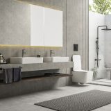 CeraStyle HERA fali WC - rimless - perem nélküli - rejtett szerelésű - mély öblítés - 52 cm - Image 6