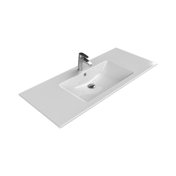 CeraStyle IBIZA - porcelán mosdókagyló - 121 x 51 cm - 050600-u