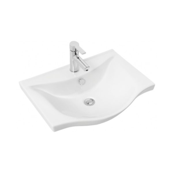 Sanovit ALBATROS - porcelán mosdókagyló - 55 x 45 cm - 10055-KL