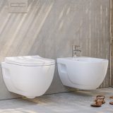 Sanovit BRILLA - fali WC - rimless - perem nélküli - mély öblítésű - Image 5