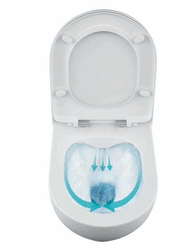 Sanovit BRILLA - fali WC - rimless - perem nélküli - mély öblítésű - Image 10