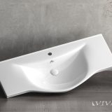 Sanovit ALBATROS - porcelán mosdókagyló - 80 x 46 cm - Image 3