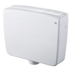 CR DELTA WC tartály - Start / Stop - 8l - alacsony szereléshez - 44 x 35 x 12 cm