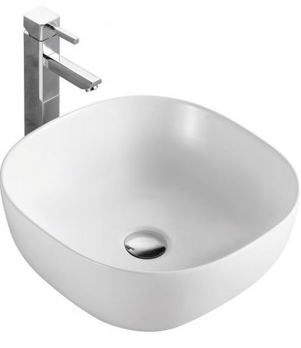 Sanotechnik K420 Slim pultra építhető mosdó - síklapos
