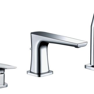 M-acryl Loft kádperemre szerelhető 3 pontos csaptelep