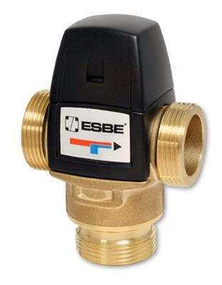 ESBE VTA 322 termosztatikus keverőszelep 1" 35-60 °C kvs:1,6 külső menettel 231101000