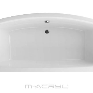 M-acryl Relax különleges egyenes akril fürdőkád tartóláb szettel 190 x 90 cm