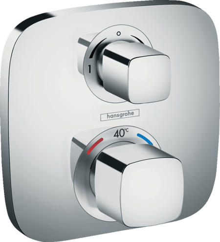 Hansgrohe Ecostat E falsík alatti termosztátos 2 funkciós csaptelep színkészlet 15708000