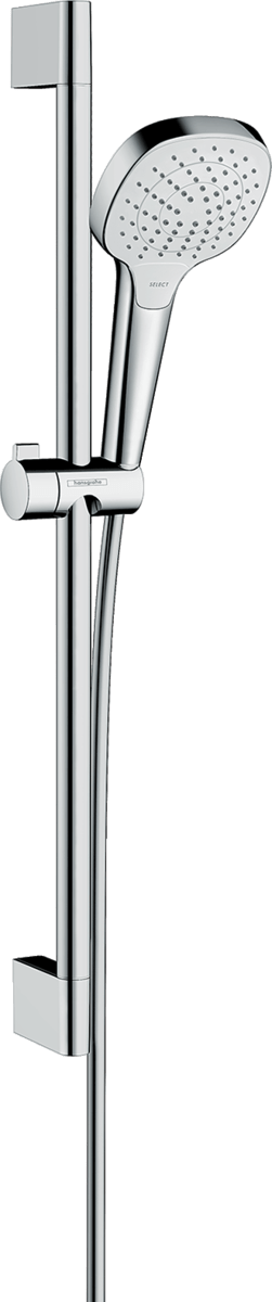 Hansgrohe Croma Select E Zuhanyszett Vario 65 cm-es zuhanyrúddal króm-fehér 26582400