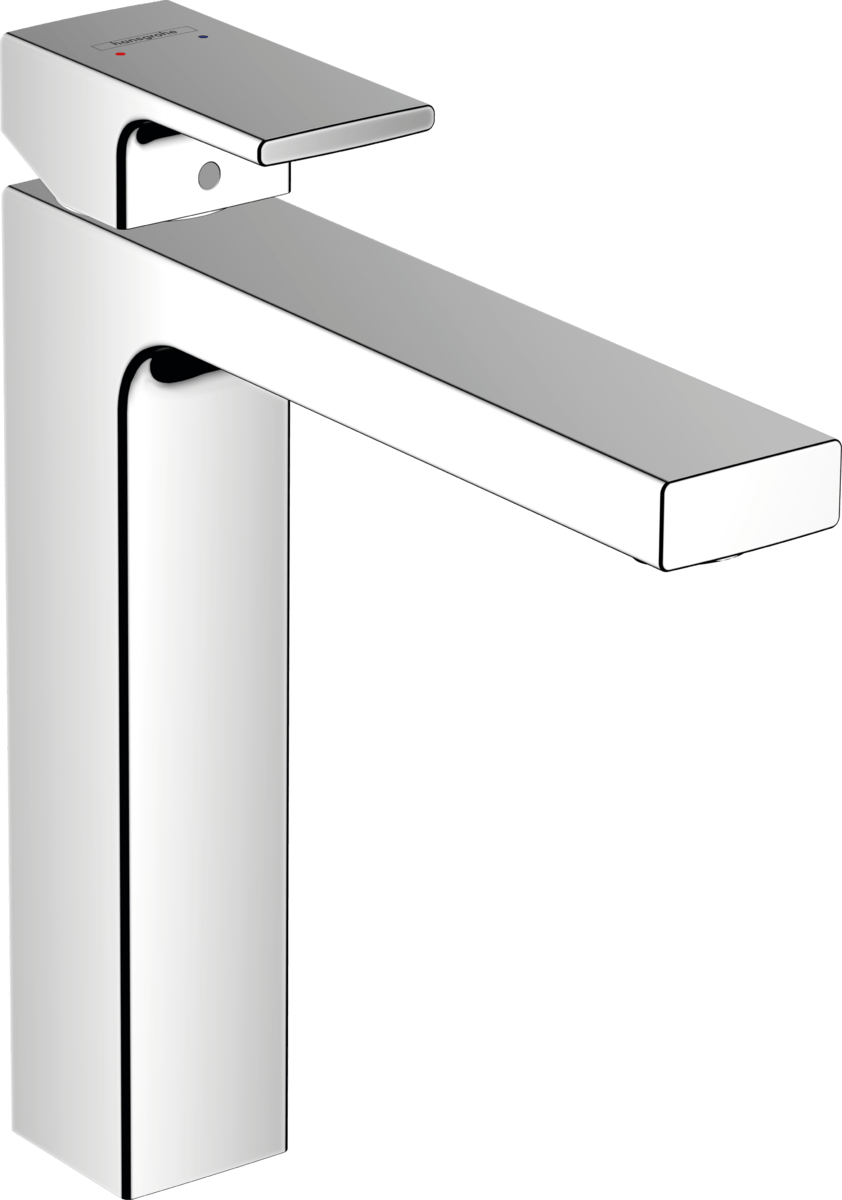 Hansgrohe Vernis Shape 190 egykaros mosdó csaptelep automata lefolyó-garnitúrával