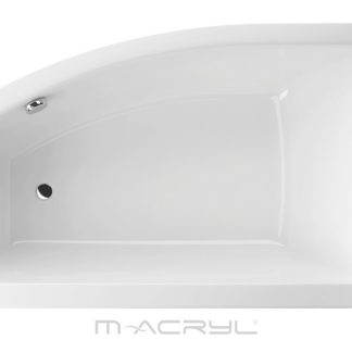 M-acryl Minima akril aszimmetrikus fürdőkád tartóláb szettel