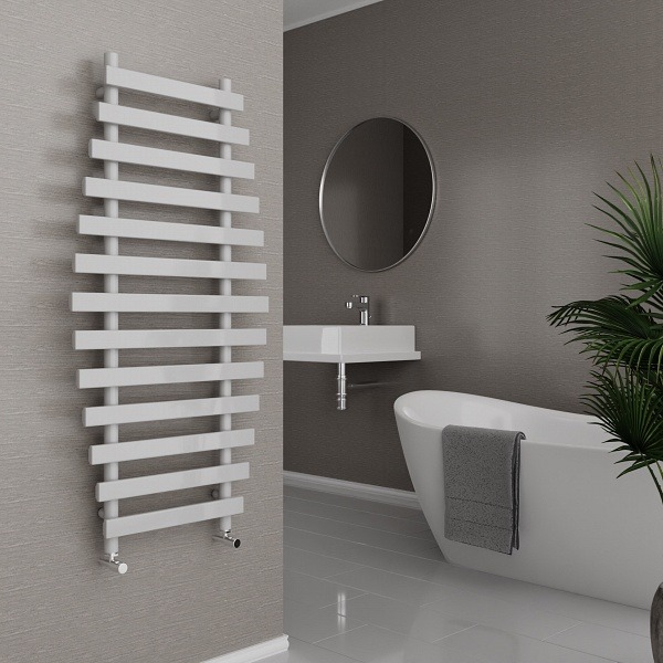 Wasserburg 20.25926W OVALE WHITE Törölközőszárító radiátor 120x60