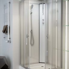 Sanimix 22.126 íves zuhanykabin zuhanytálcával