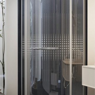 Sanimix 22.1533TN-80/3 íves zuhanykabin tálca nélkül 80 x 80 x 195 cm