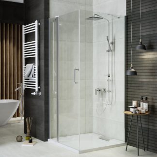 Wasserburg Estrella 25122-90 szögletes zuhanykabin ( 90 x 90 x 195 cm )