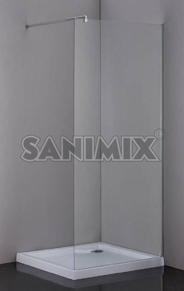 Sanimix 22.262-90 Walk-In zuhanyfal 900 x 1900 mm