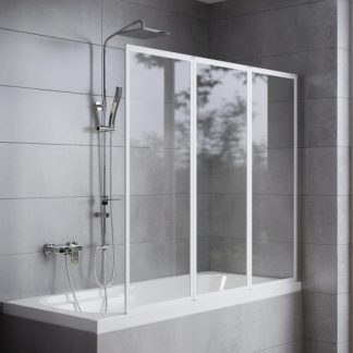 Sanimix 22.3030.5 háromrészes kádparaván 140 x 120 cm