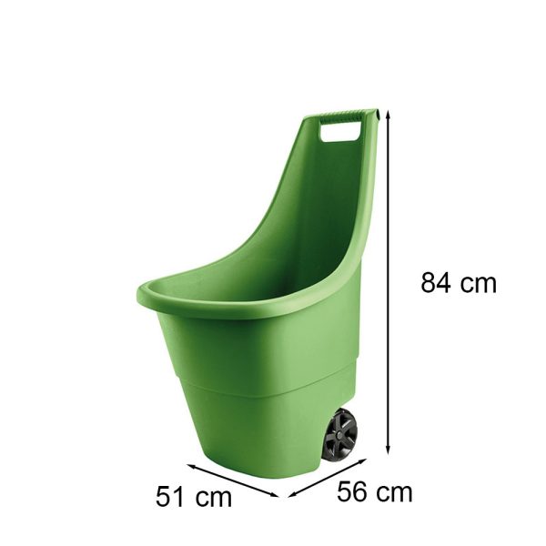 Easy go breeze műanyag kerti talicska 50 l - 223988 - Image 3