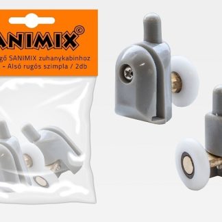 Sanimix 22.G1A felső görgő zuhanykabinhoz, dupla 2db/cs.
