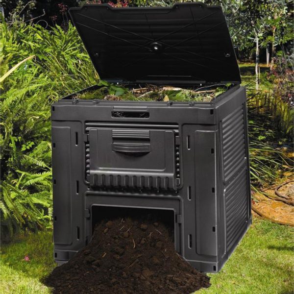 E-komposztáló, talapzat nélkül 470 liter 80 x 11 x 79 cm - 231599 - Image 3