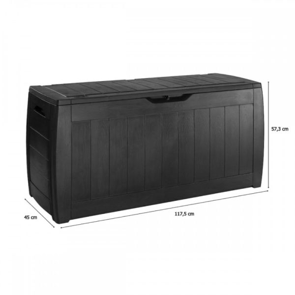 Hollywood műrattan kerti tároló 270L - Image 2