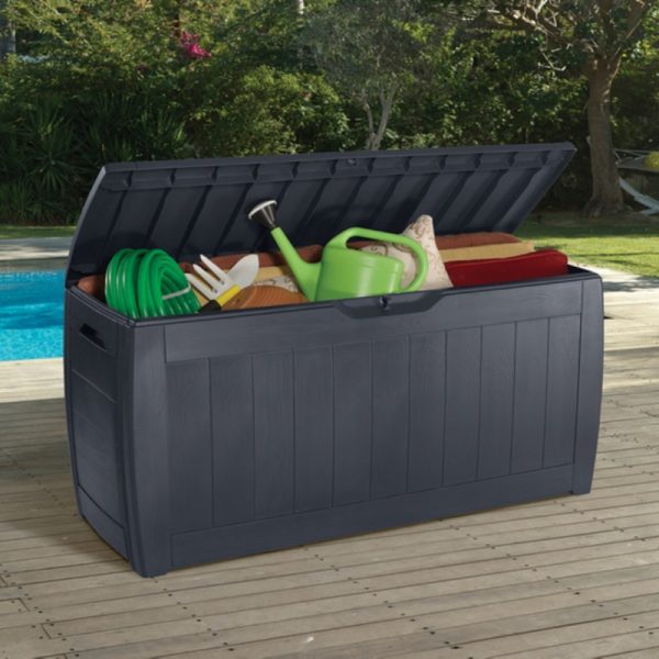 Hollywood műrattan kerti tároló 270L - Image 3