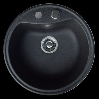 Marmorin Isao gránit mosogató 1 kör medence - fekete színben 250 803 002