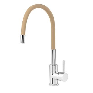 Mofém Junior Evo Infinite konyhai flexibilis csöves álló mosogató csaptelep bézs - 2591S280B1