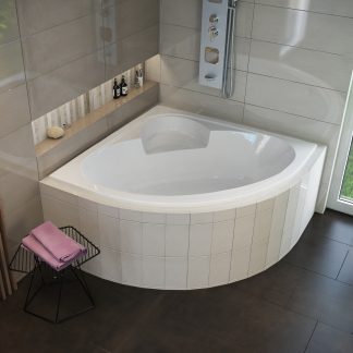 Sanimix 291.140140 szimmetrikus akril sarok fürdőkád 140 x 140 cm