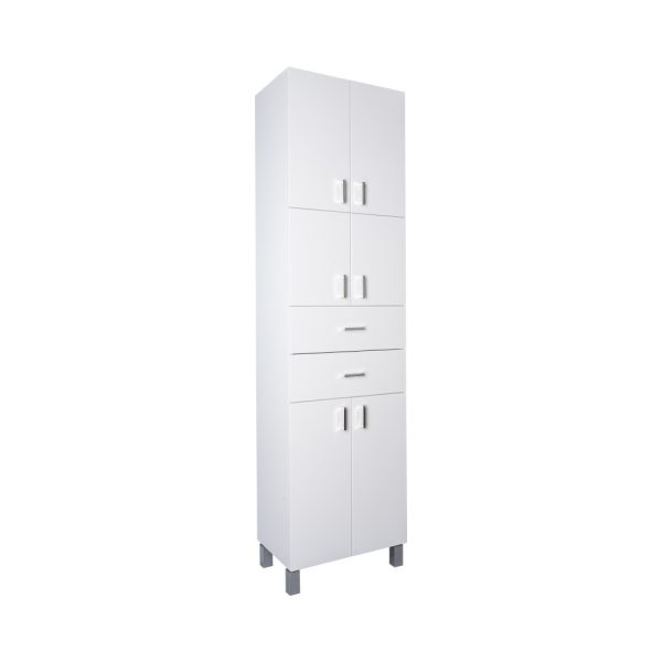 Viva STYLE fürdőszobai ÁLLÓSZEKRÉNY 192 magas POLCOS - 50 x 35 x 192 cm - Image 2