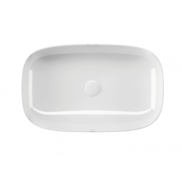 Sanovit MATTEO - PULTRA ültethető - Top Counter - porcelán mosdó - - 65 x 40 cm - 3064-KL
