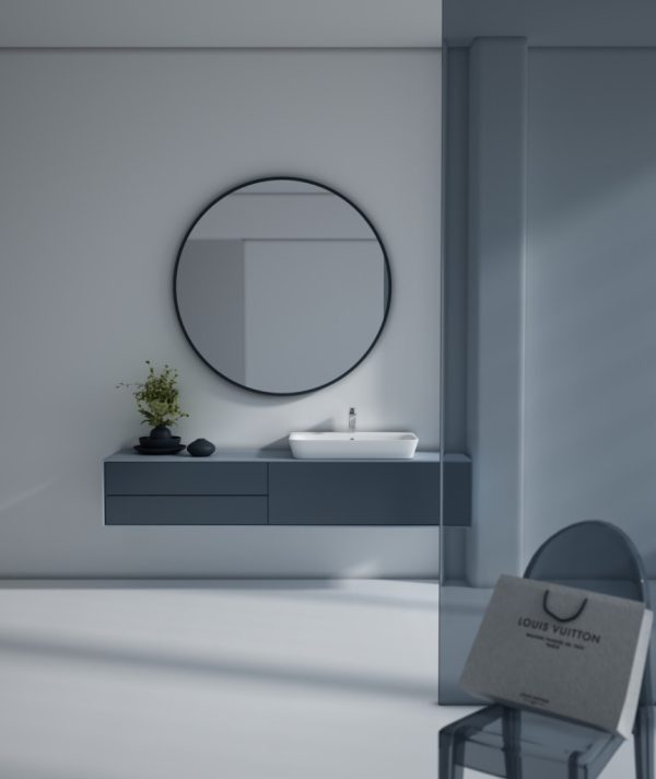 Sanovit 3065 collections - PULTRA ültethető - Top Counter - porcelán mosdó - 65 x 45 cm - 3065 - Image 3