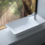 Sanovit - PULTRA ültethető - Top Counter- porcelán mosdó - bal vagy jobb csaplyukas -  - 70 x 35 cm - Image 3