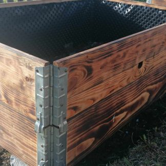 Raklapmagasító keret magaságyás kialakítására 120 x 80 cm - megkezelve