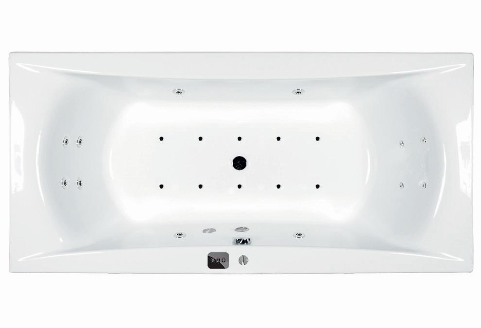 M-acryl Wellness 22 fúvókás elektronikus hidromasszázs