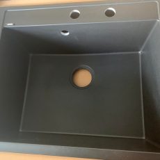Kevmil Milan gránit egymedencés mosogatótál 600 x 500 mm